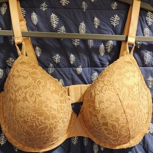 Lace Bra in Tan 38DDD